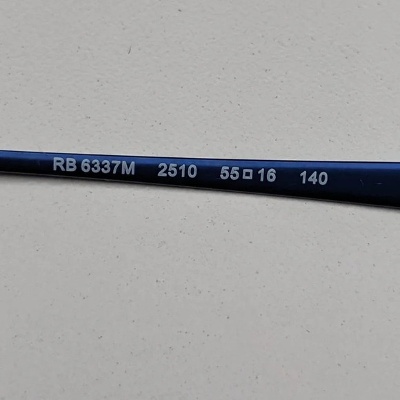 🕶️Ray-Ban RB6337M 2510 Men's Eyeglasses/TQ244🕶️​ - Picture 6 of 8